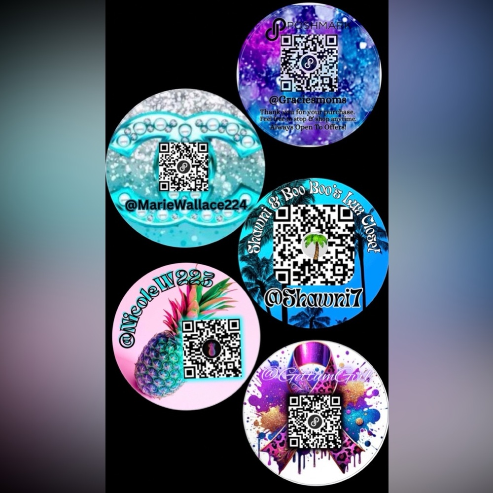 100 CUSTOM QR CODE STICKERS - Picture 9 of 16